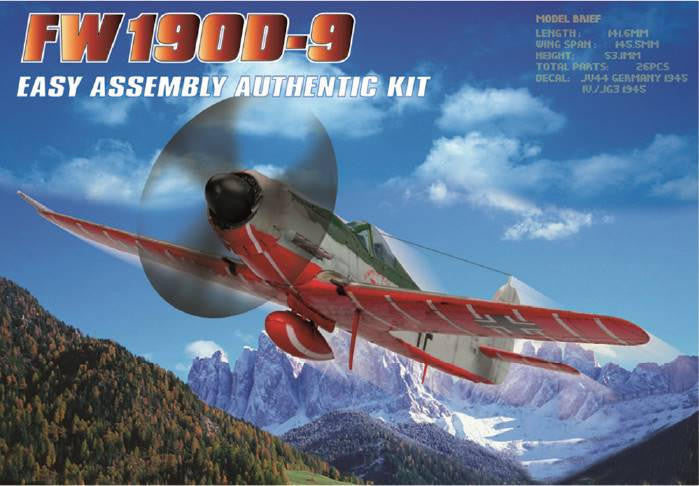 HobbyBoss 1/72 Fw190 D-9 Easy Kit 80228